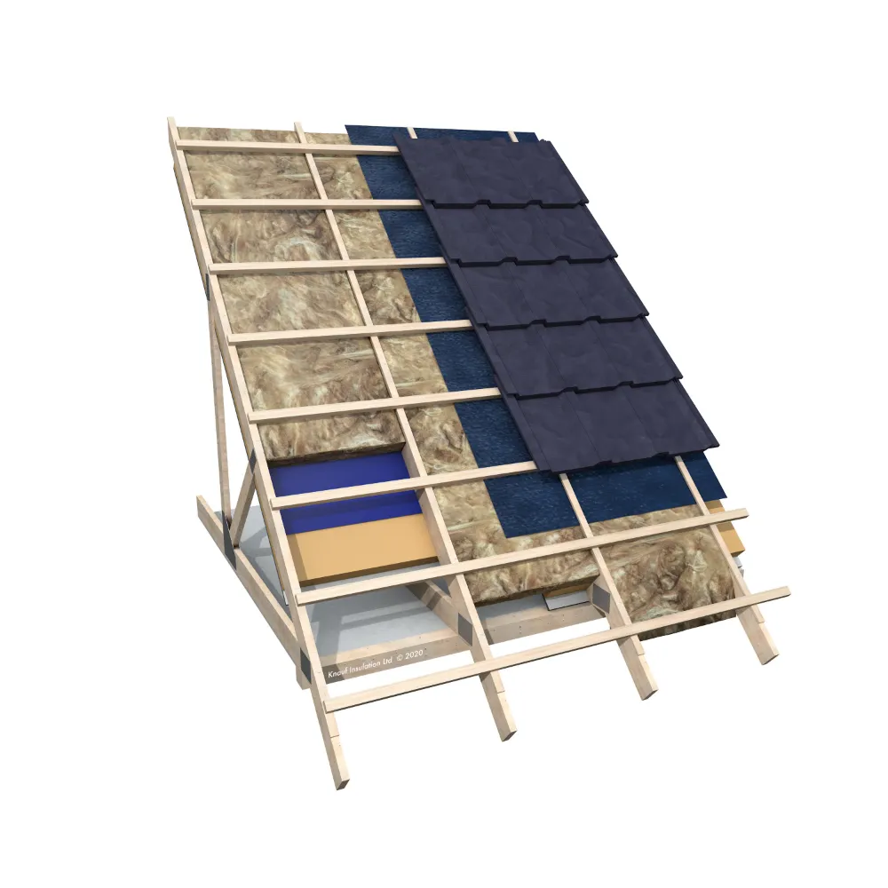 140mm Knauf FrameTherm® Roll 32 (3 x 380mm rolls) (3.19m²)