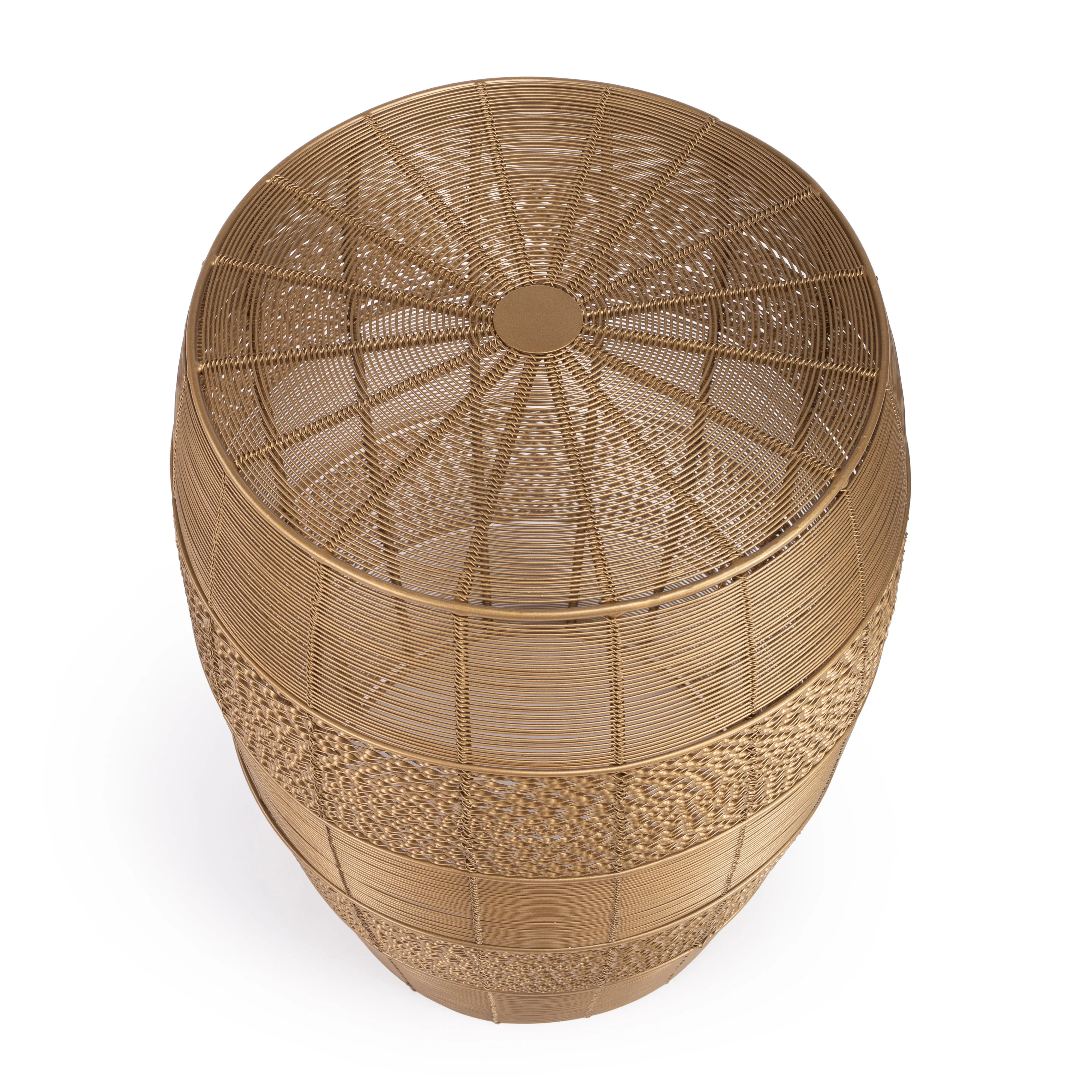 Bellarose  Metal Side Table in Gold  5512402