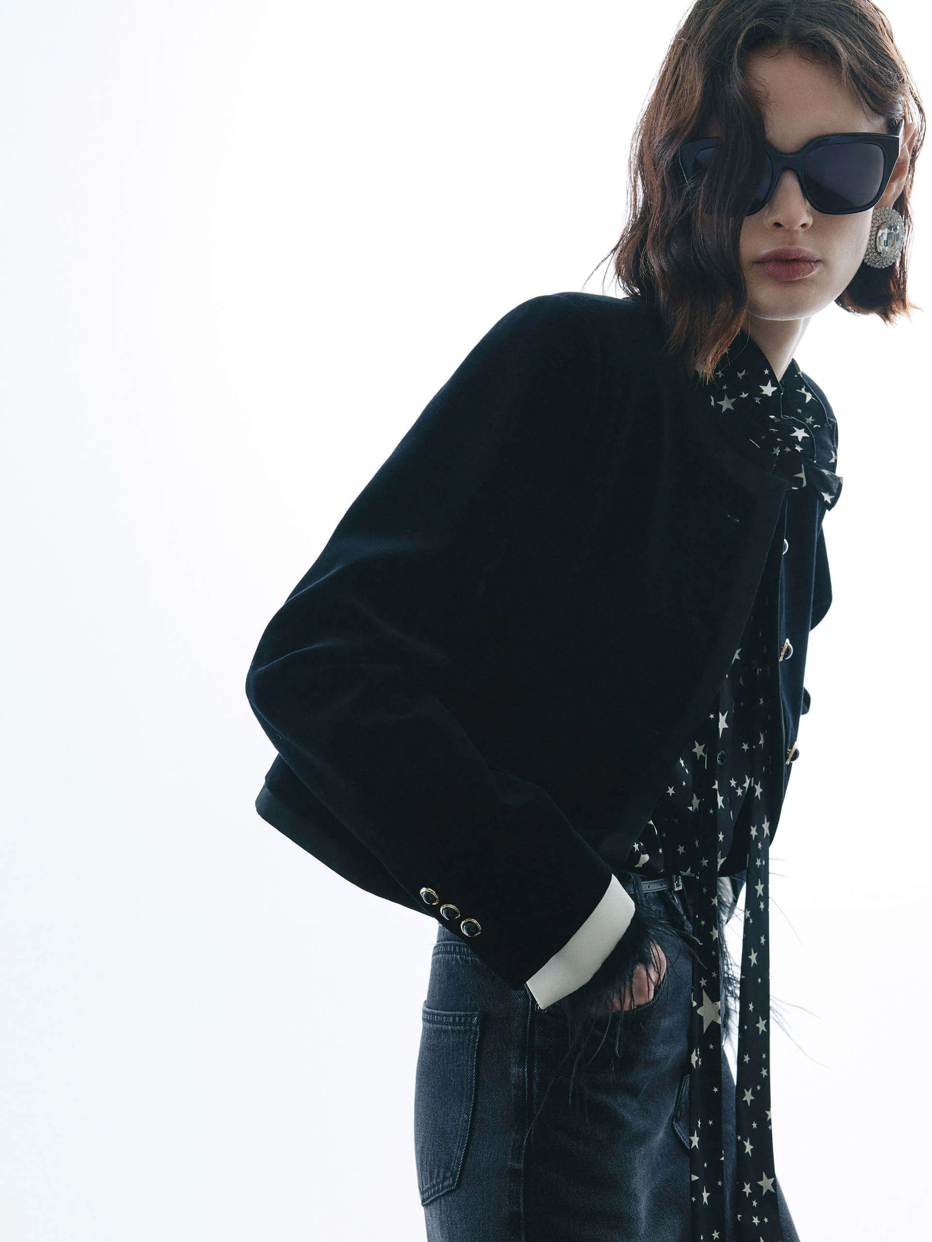 Boxy Fit Cotton Jacket