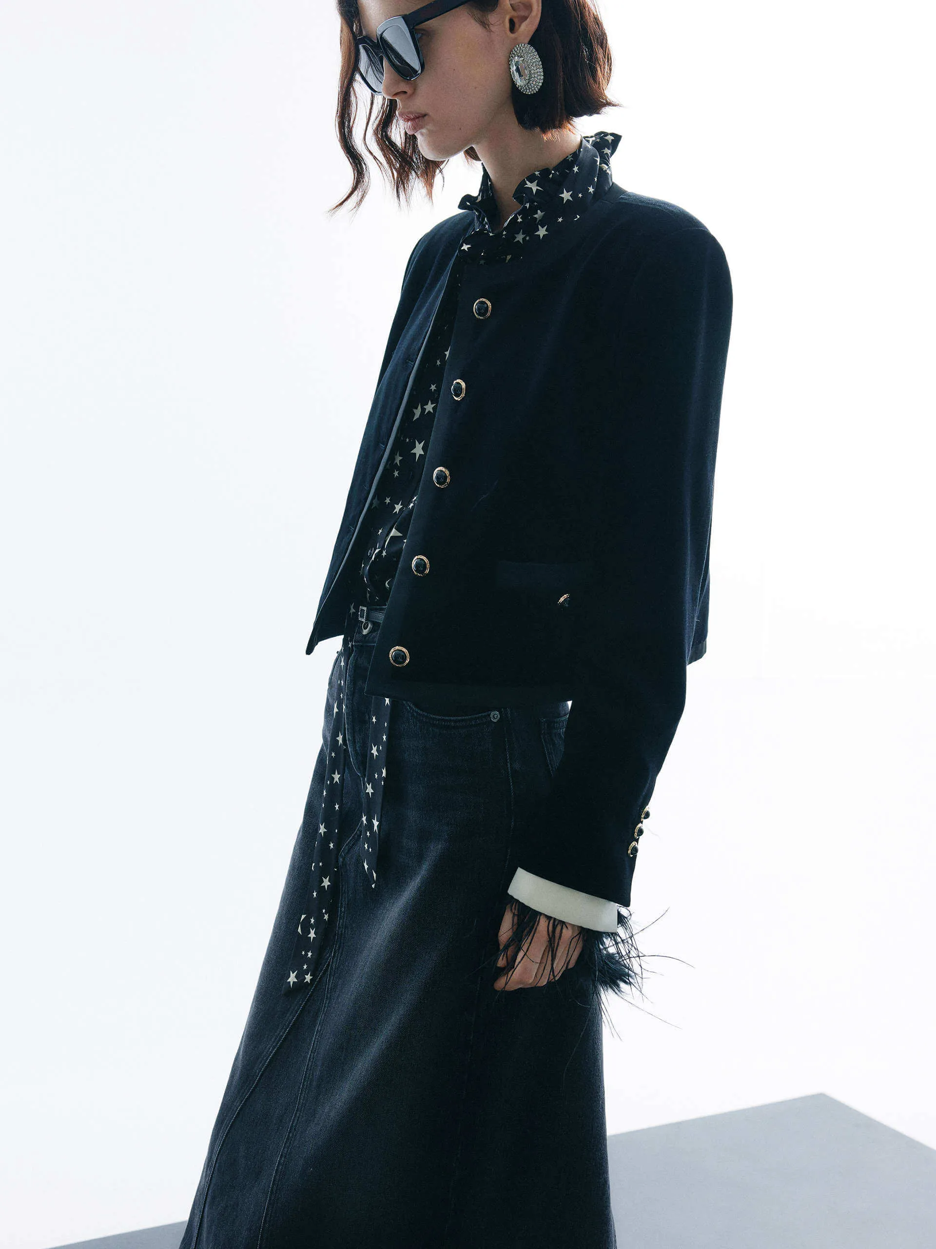 Boxy Fit Cotton Jacket