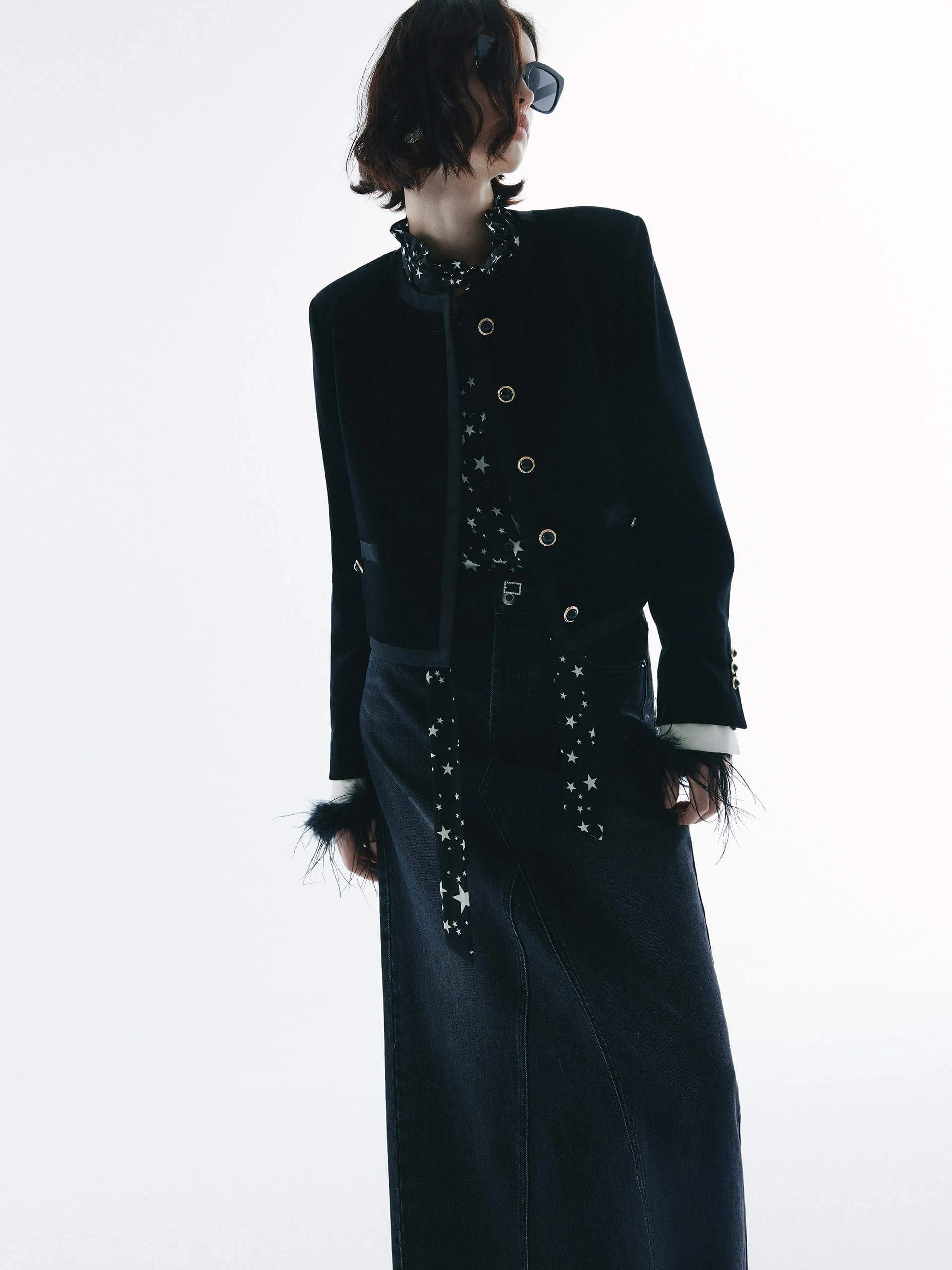 Boxy Fit Cotton Jacket