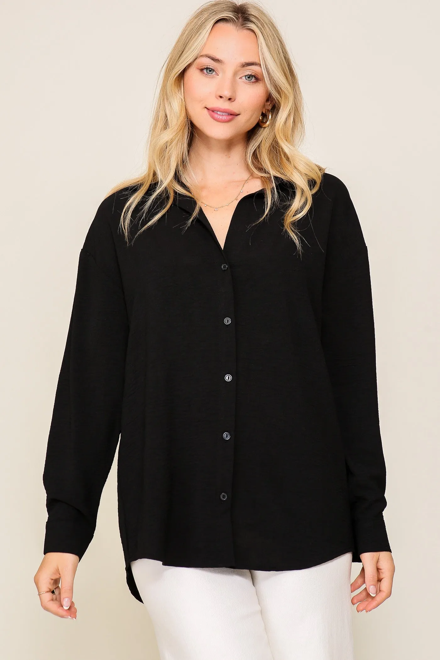 Brooklyn Button Down Top