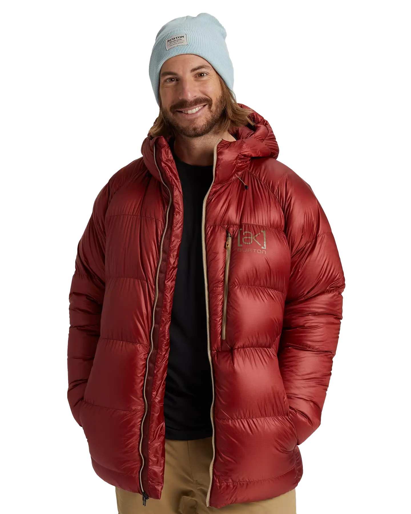 Burton Men's [ak]® Baker Expedition Down Jacket - Turbo Red