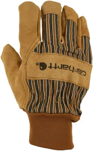 Carhartt Men's Insulated System 5 Suede Work Glove With Knit Cuff