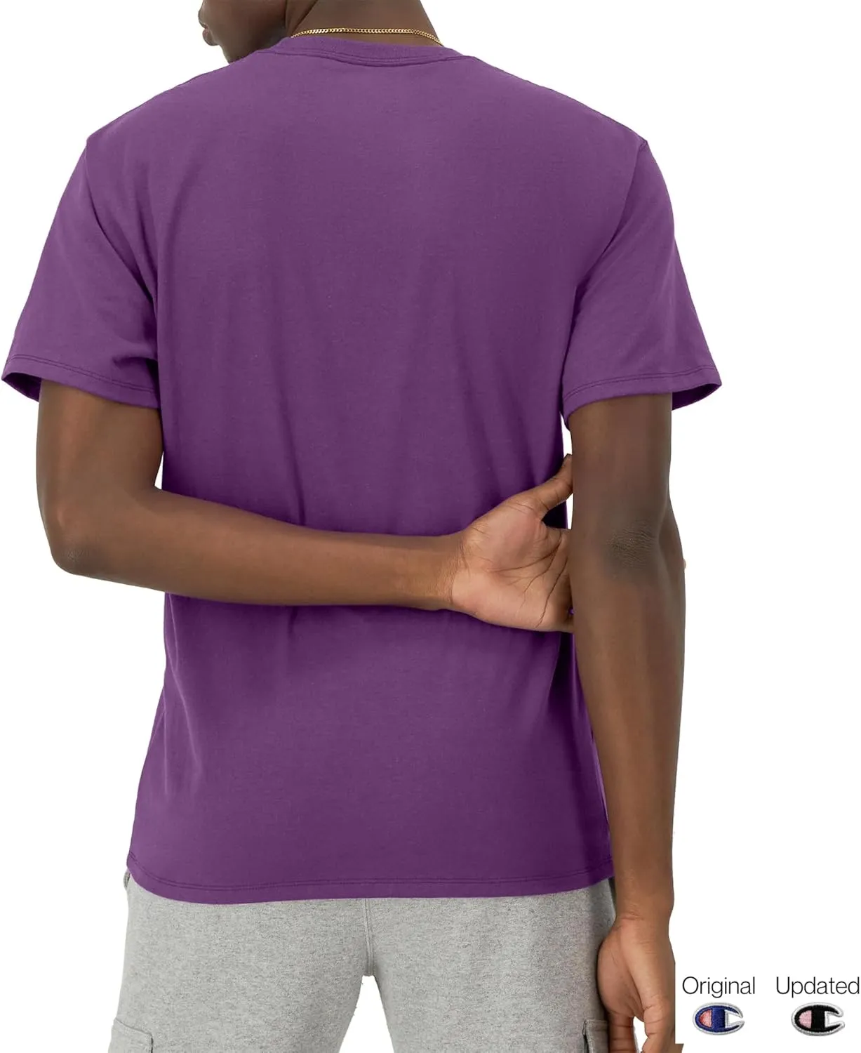 Champion Men's Classic Everyday Soft, Comfortable T-Shirt (Regular or Big & Tall)