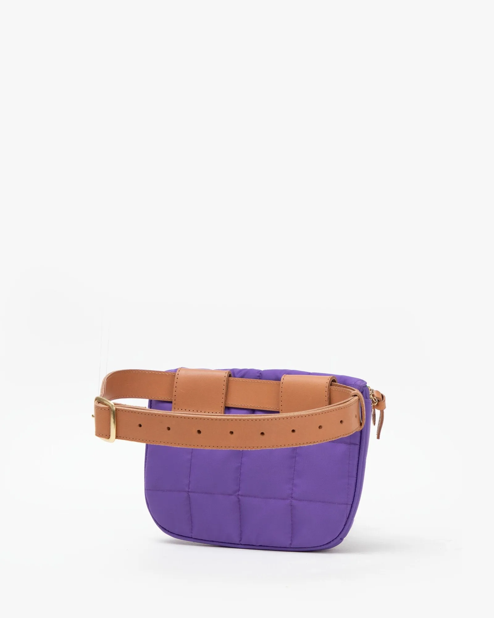 Clare V. - Fanny Pack in Iris Quilted Puffer