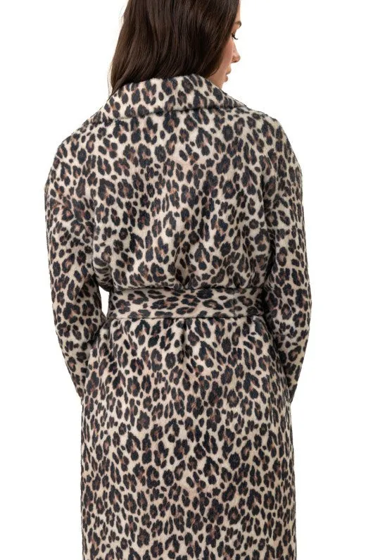 Leo Eco Alpaca Belted Coat