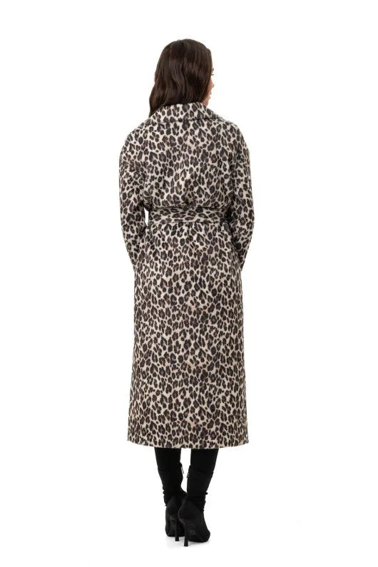 Leo Eco Alpaca Belted Coat