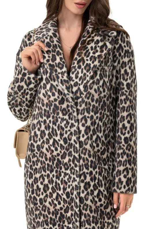 Leo Eco Alpaca Belted Coat