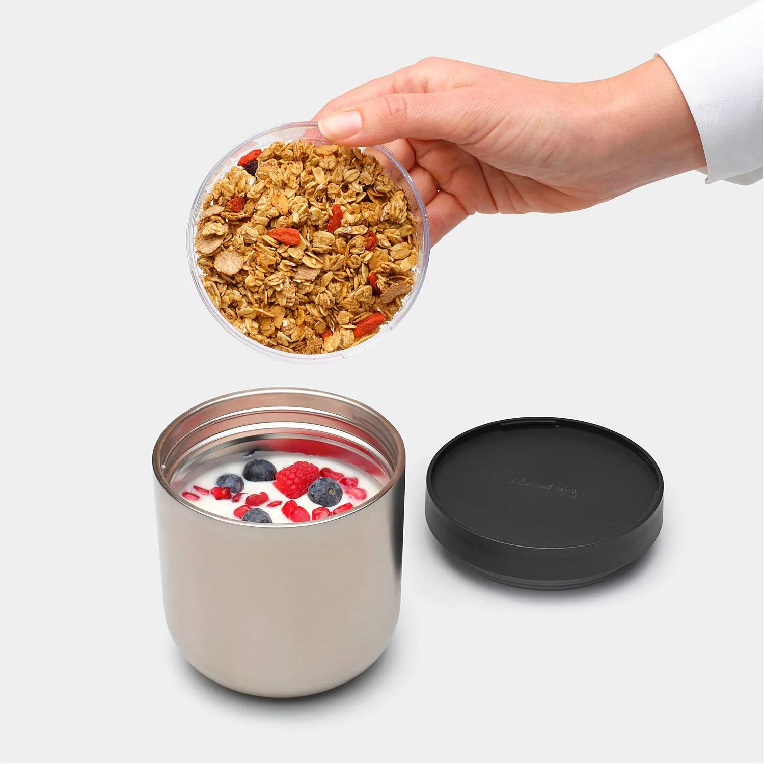 Make & Take Insulated Lunch Pot,0.5L - Dark Grey