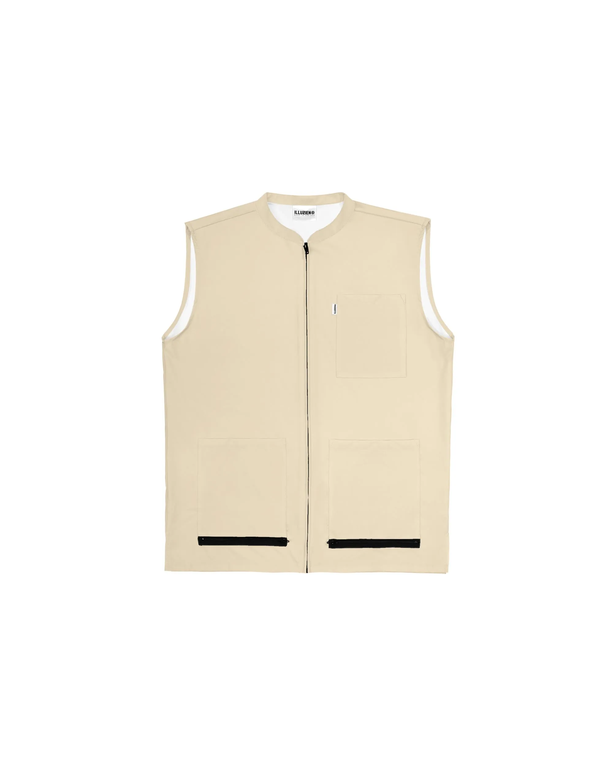 Pure Sleeveless Barber Jacket