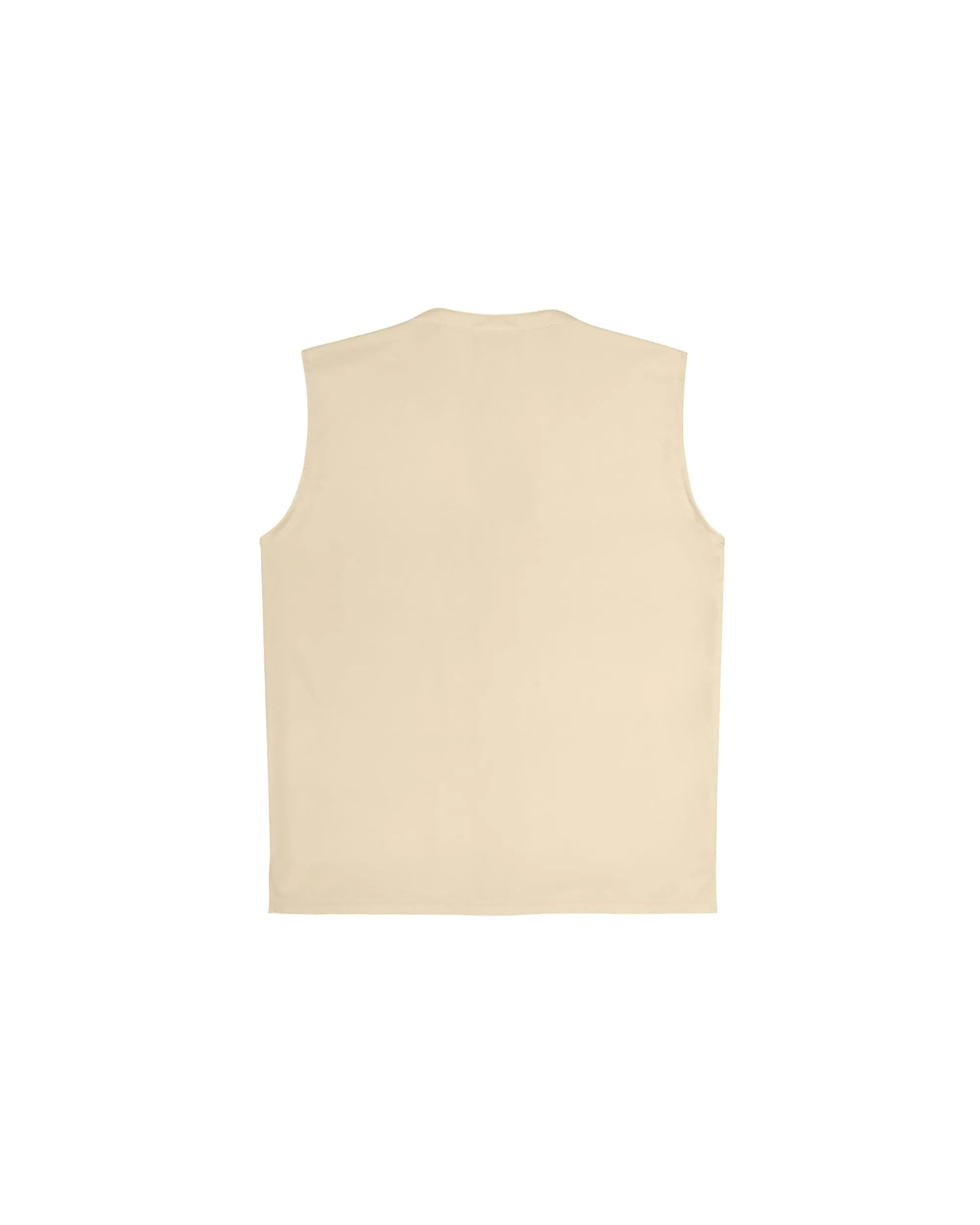 Pure Sleeveless Barber Jacket