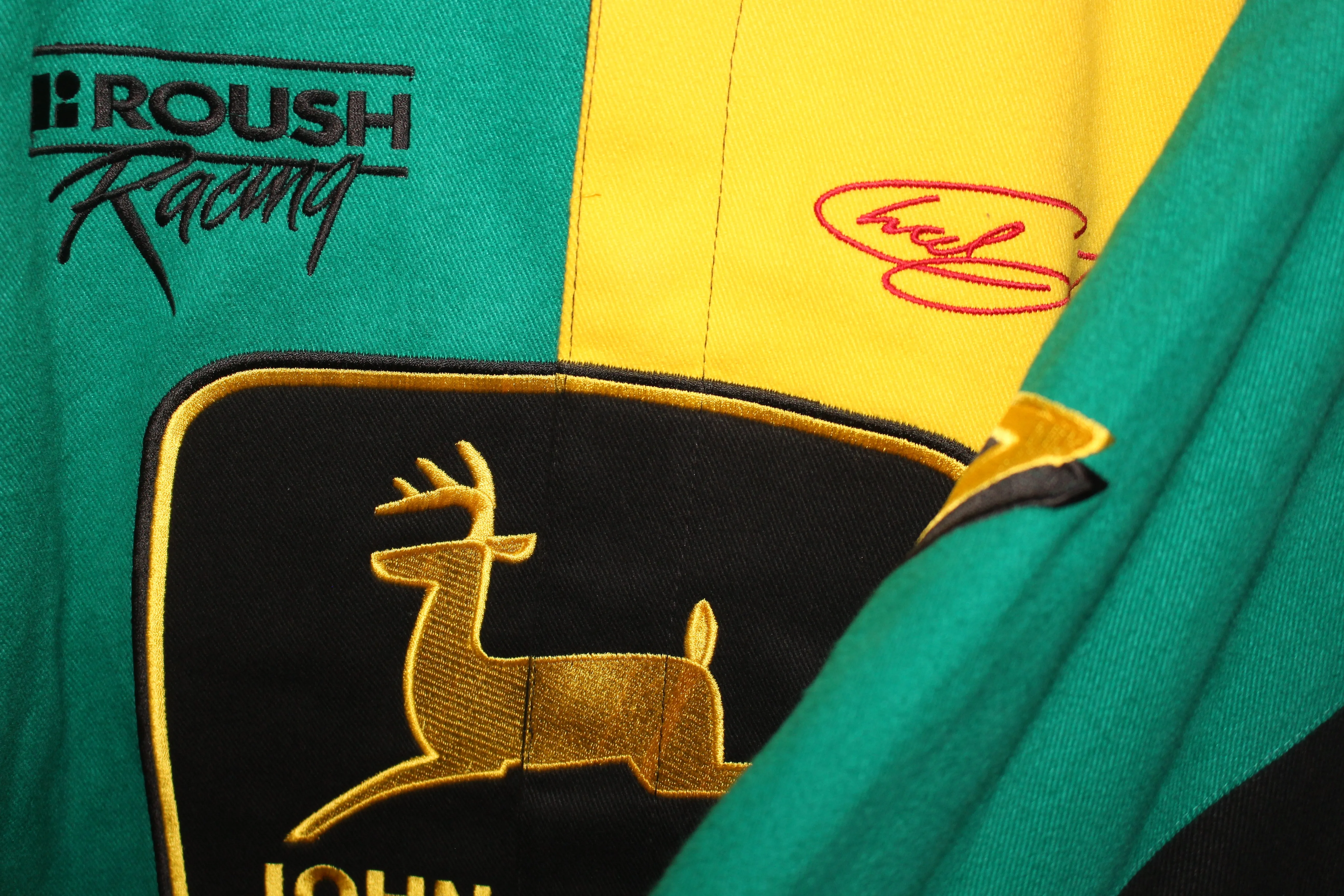 Rare John Deere Racing NASCAR JH Design Jacket (XL)