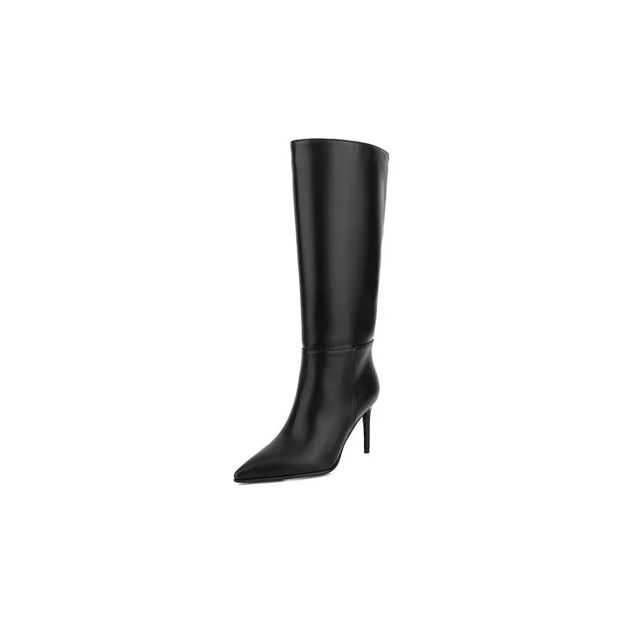 Sleek Chic Pointed Toe Winter Boots