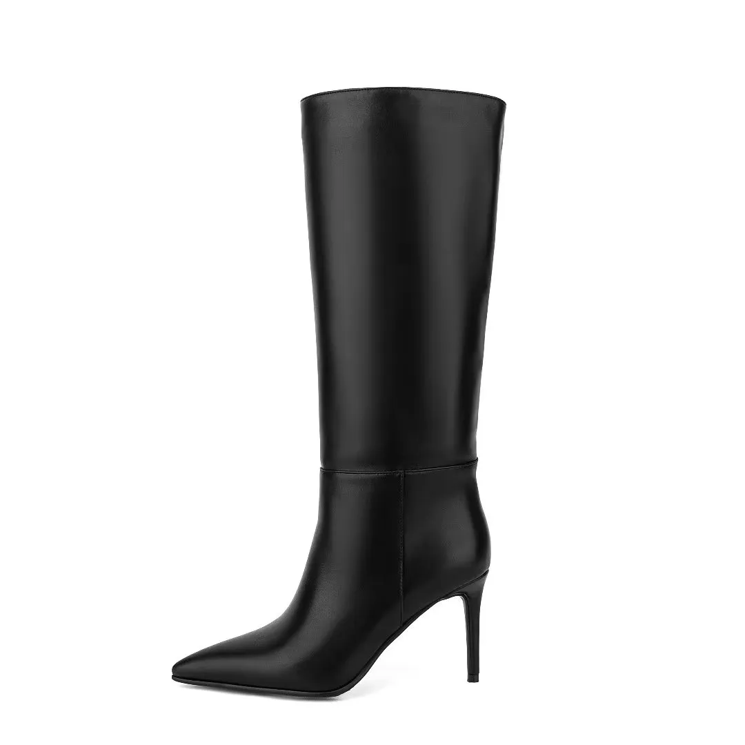 Sleek Chic Pointed Toe Winter Boots