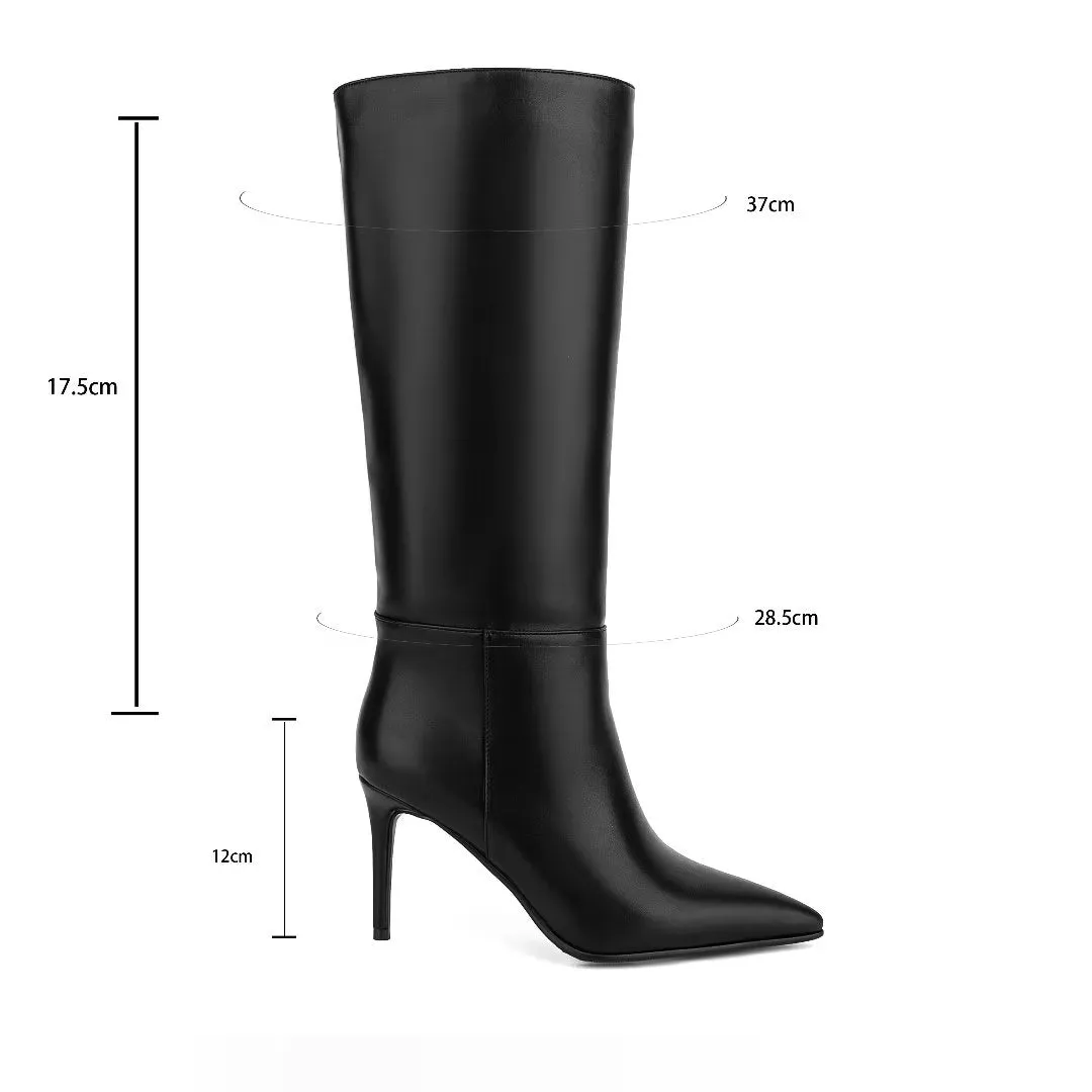 Sleek Chic Pointed Toe Winter Boots