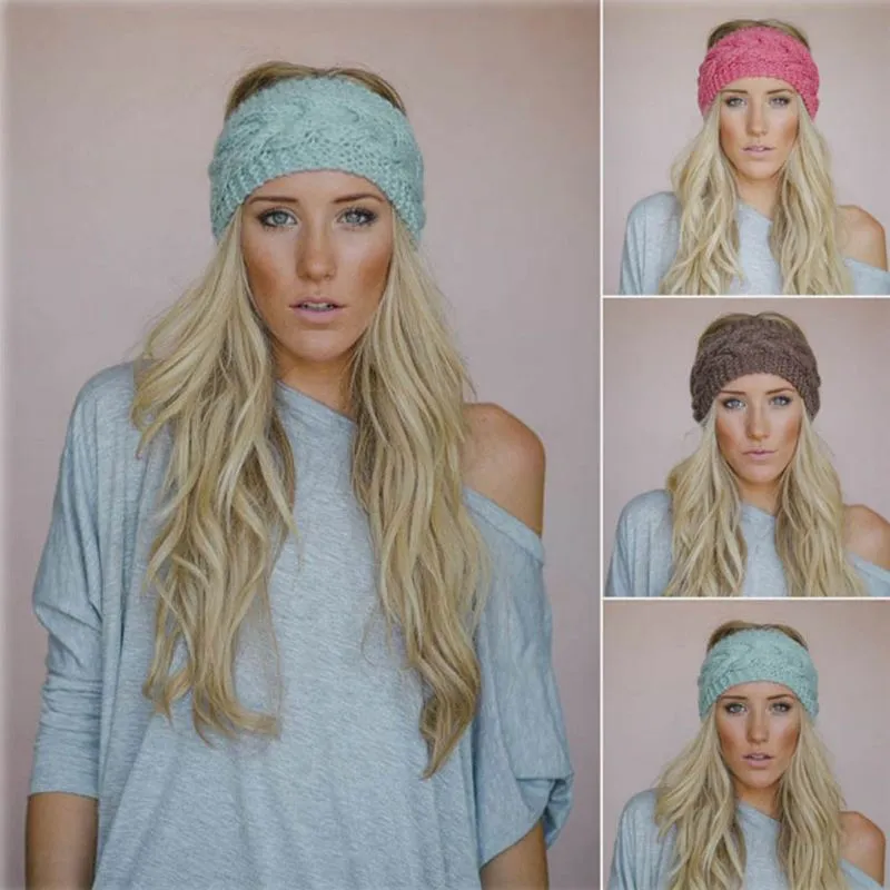 Winter Stylish Knitted Chic Turban Headband