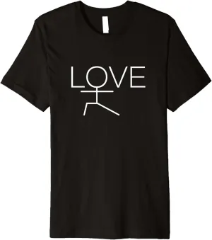 Yoga Gifts For Yoga Instructor Women Girl Love Yoga Themed Premium T-Shirt